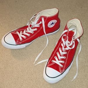Converse Hi Top All Star Red 11.5